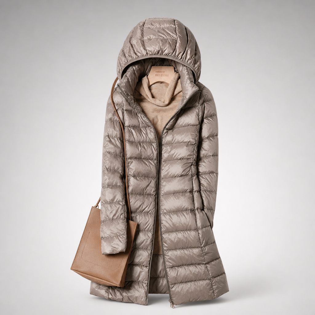 Harriet | Quilted Hooded Coat