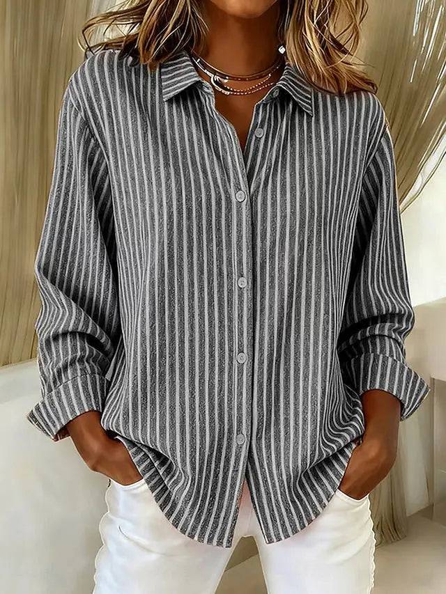 Jolene | Relaxed Striped Blouse