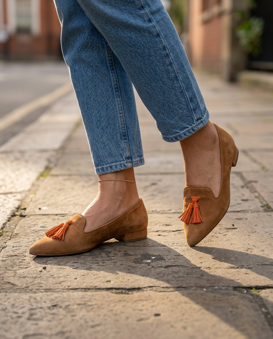 Malin | Easy Tassel Flats