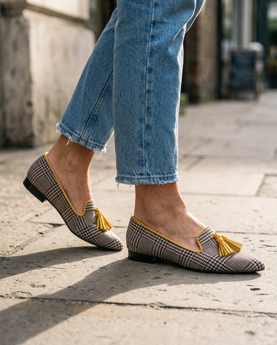 Malin | Easy Tassel Flats