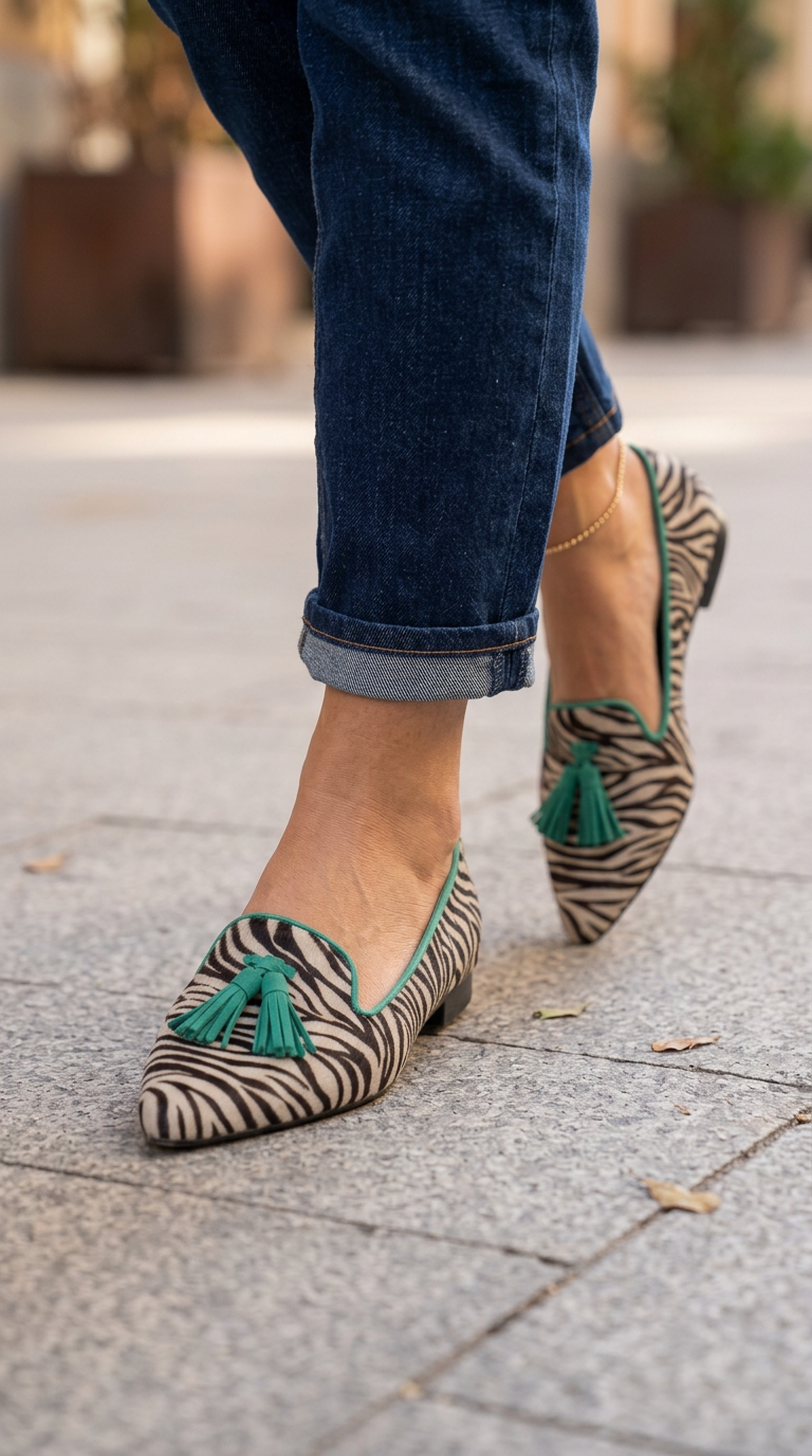 Malin | Easy Tassel Flats