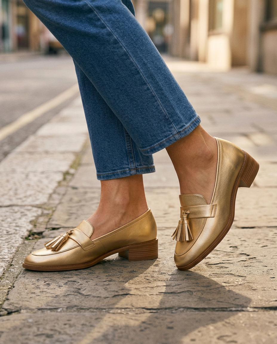 Davina | Elegant Tassel Loafers