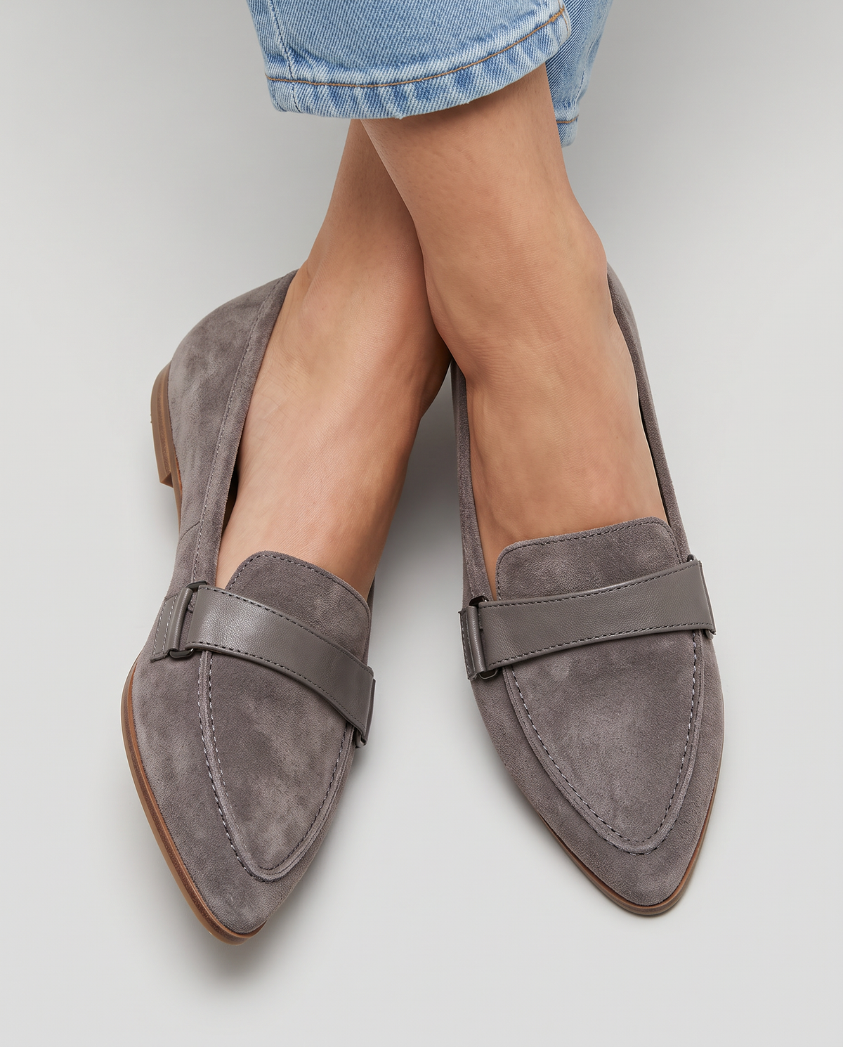 Silvia | Soft Pointed Toe Loafers