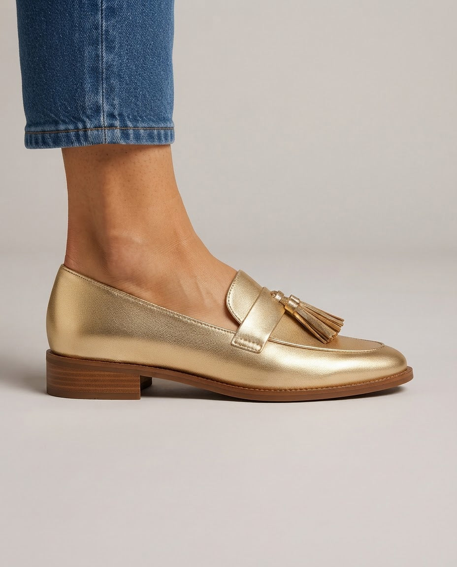 Davina | Elegant Tassel Loafers