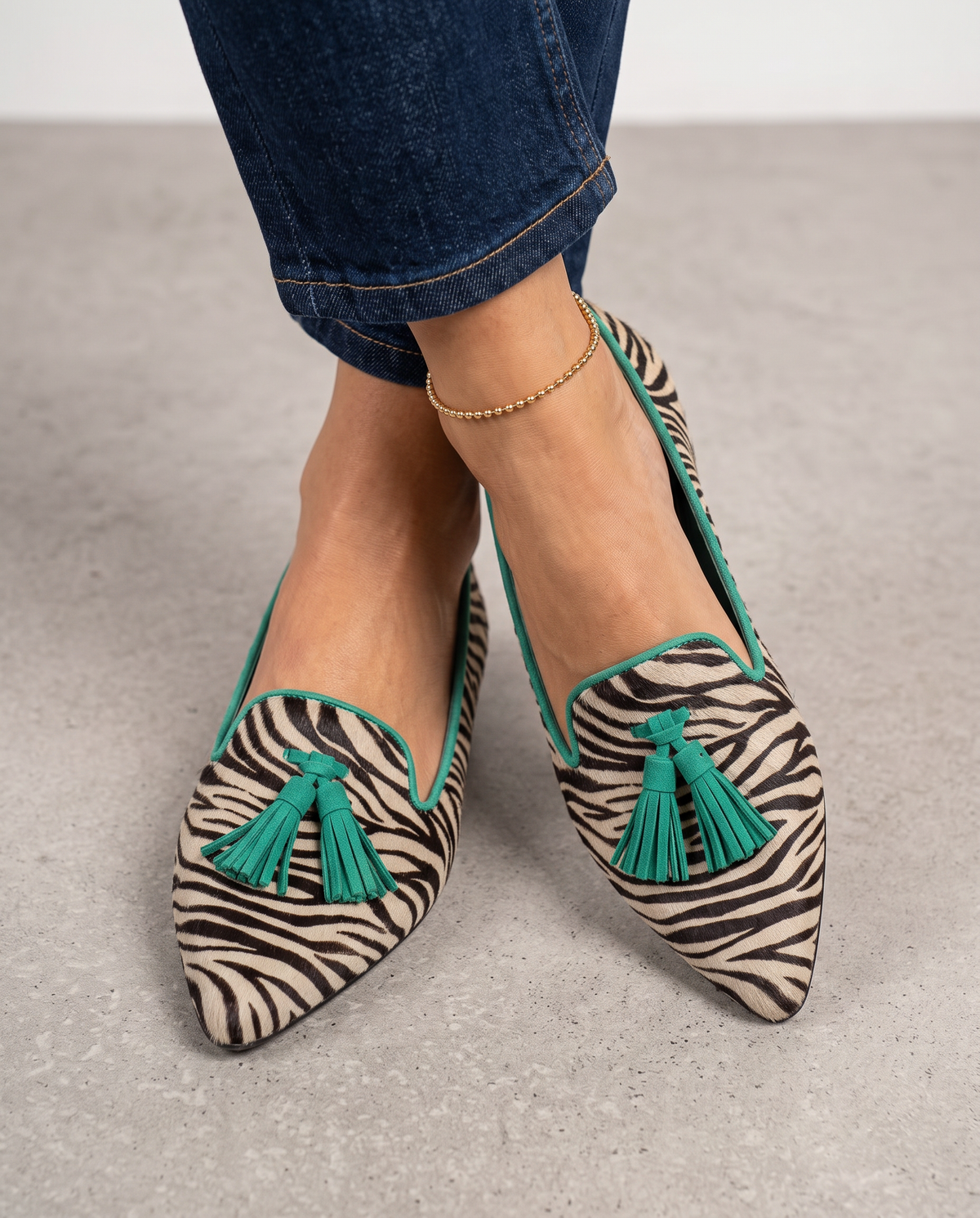 Malin | Easy Tassel Flats