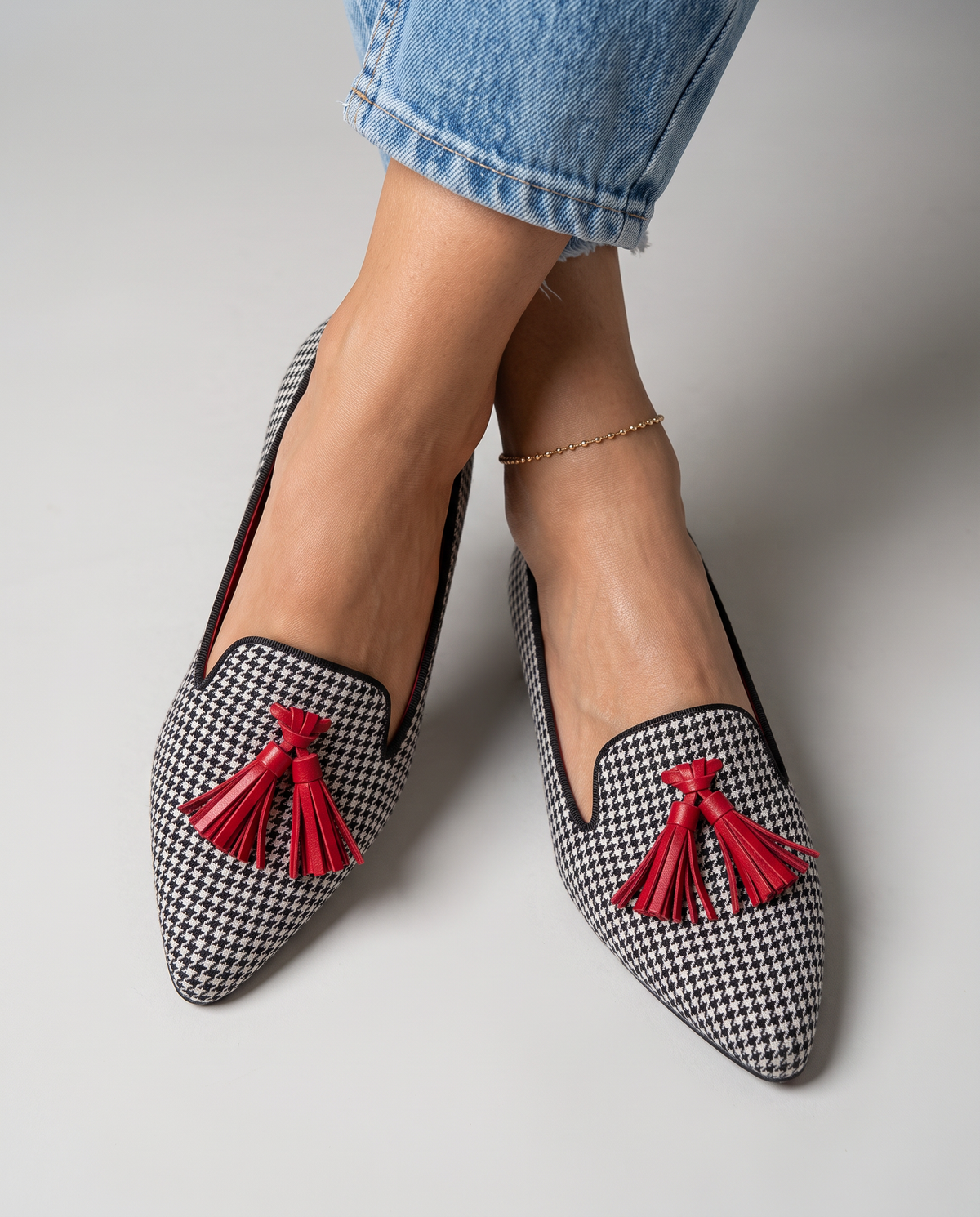 Malin | Easy Tassel Flats