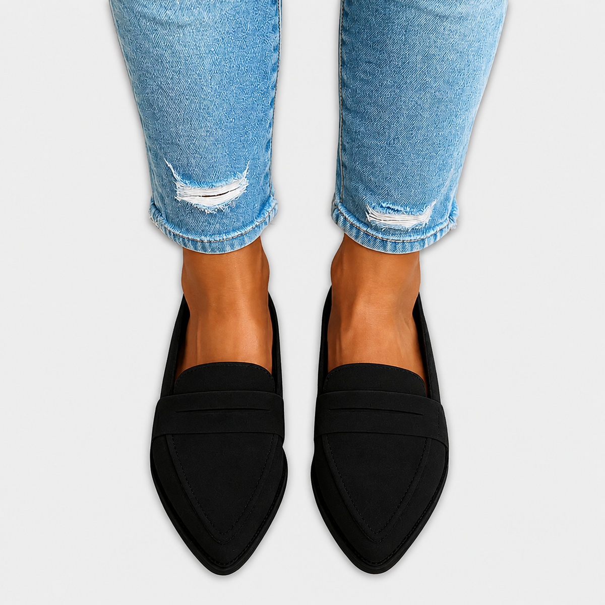 Norah | Effortless Pointed Toe Loafers
