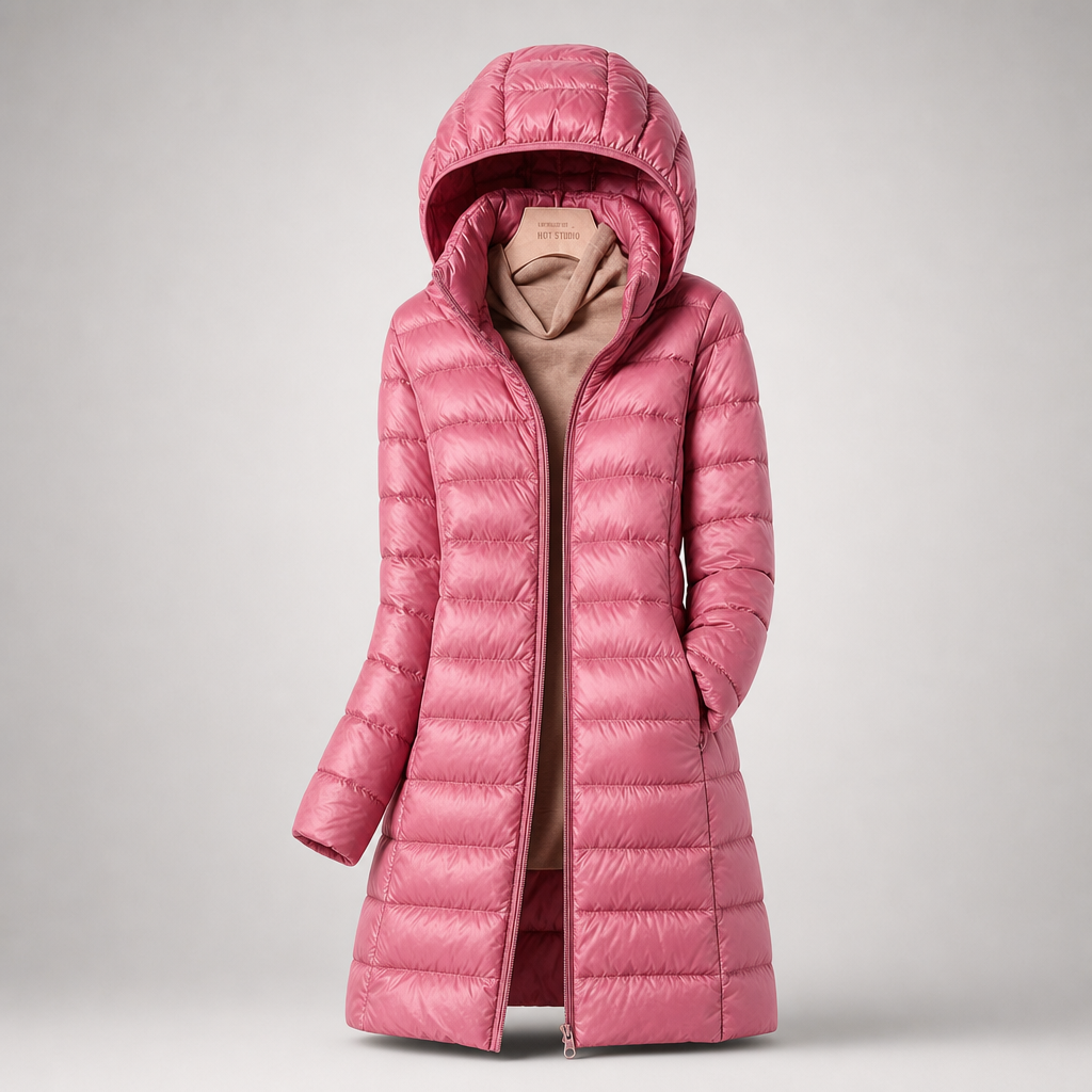 Harriet | Quilted Hooded Coat