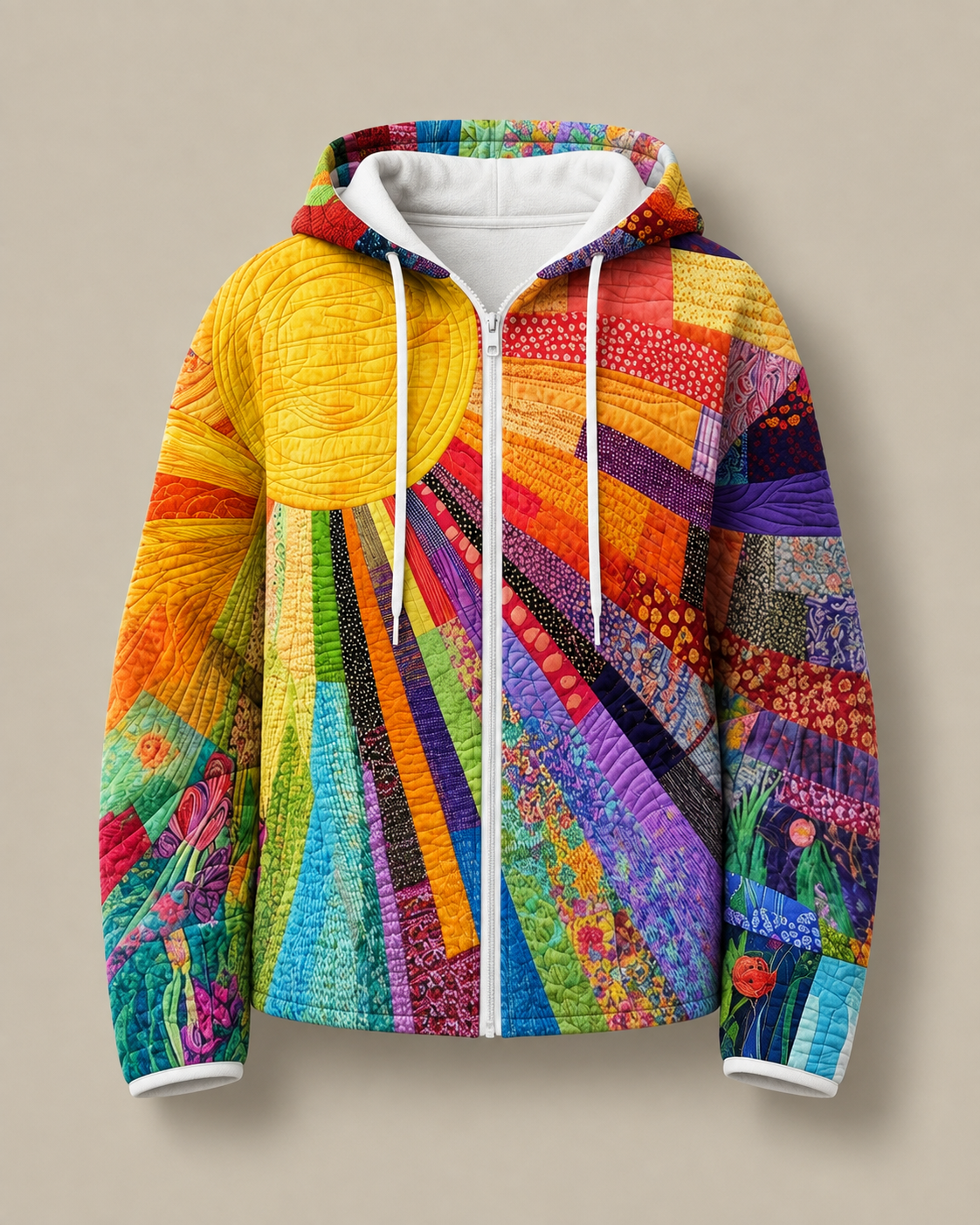 Daphne | Effortless Quilted Zip Jacket