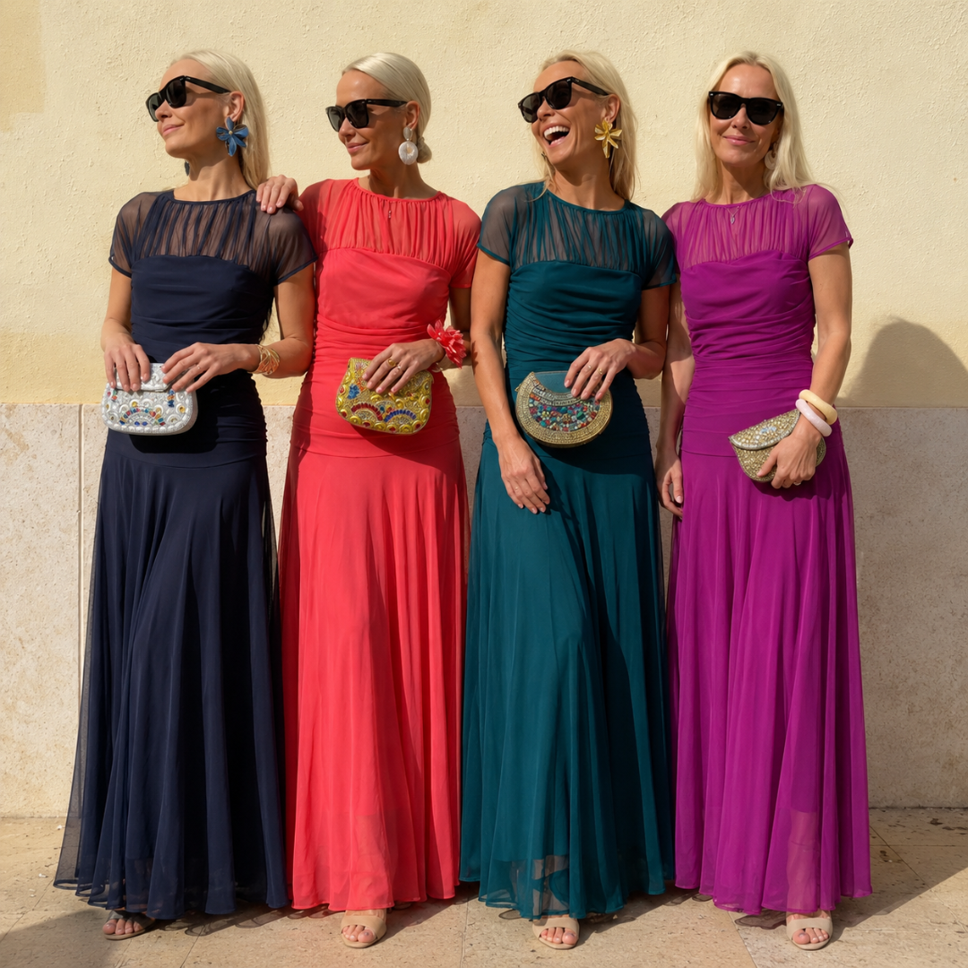 Gwendolyn | Soft Ruched Maxi Dress